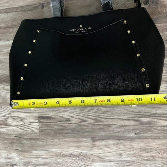 London Fog Marcelle Studded Satchel - Picture 9 of 12
